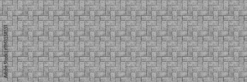 Foto Brick paving stone pattern