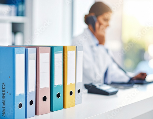 Segregatory w biurze - sekretariat