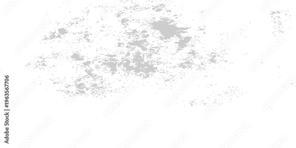 Obraz premium White distressed grunge frame with rough brush strokes and paint texture isolated on dark background for design overlays