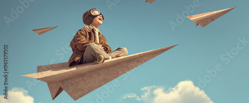 kid dream, AI generated