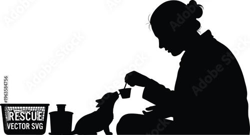 Minimalist Male Character Running and Jogging Silhouette Illustration for Fitness Workout Health Wellness and Active Lifestyle Sport Branding Design