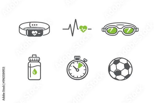 Fitness tools for tracking health and performance during sports activities