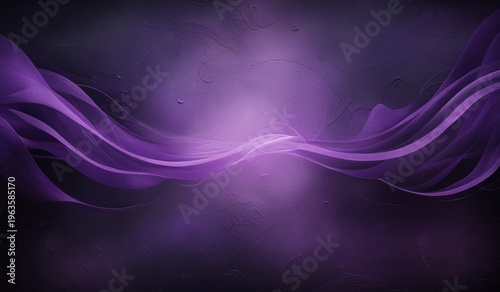 Soft Purple Gradient Glow on Dark Abstract Background