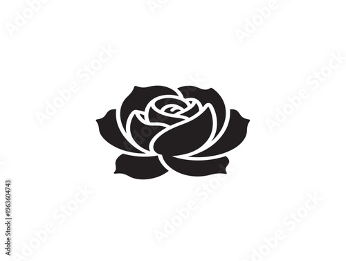 Versatile minimal floral icon for modern beauty and wellness brand identities