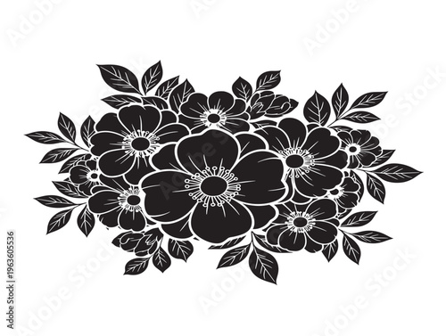 Inviting blossom boutique sign for quaint florist shop and garden center branding