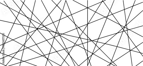 Abstract geometry pattern with precise line and line rhythm, stable linear grid, linear clarity, crisp straight forms and straight flow, vector.