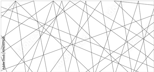 Clean abstract geometry driven by line and line rhythm, simple linear pattern, linear unity, defined straight edges and straight layout, vector.