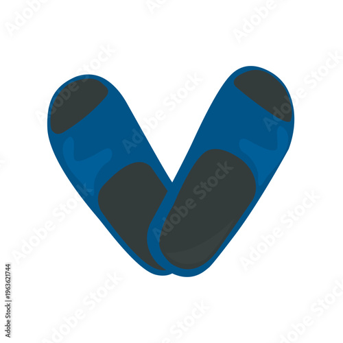 Everyday flip flops. For wearing around the house and on hot days. Comfortable, open toe shoes with a lightweight construction for a comfortable walk. Summer flip flops.