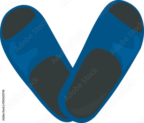 Everyday flip flops. For wearing around the house and on hot days. Comfortable, open toe shoes with a lightweight construction for a comfortable walk. Summer flip flops.