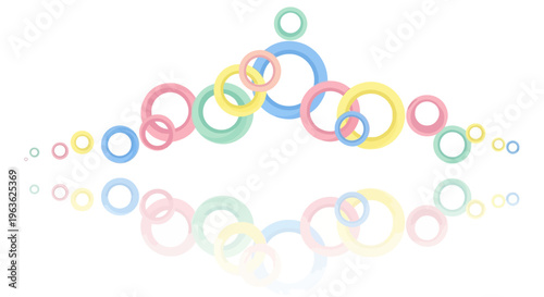 Colorful Rubber O Rings Collection.