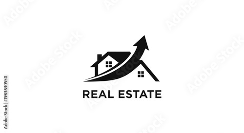 Real Estate Logo Design Concept.
