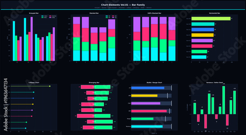 Vector illustration of a happy family enjoying a meal and drinks together at a modern bar or restaurant