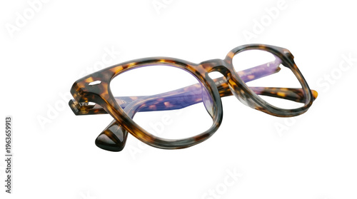 Tortoiseshell Eyeglasses With Blue Light Blocking Lenses