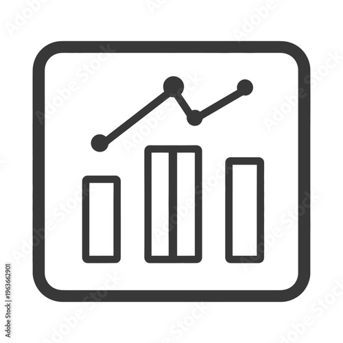 A visual representation of statistical data and information analysis