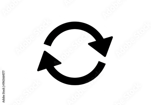 A circular icon depicting bidirectional arrows forming a loop