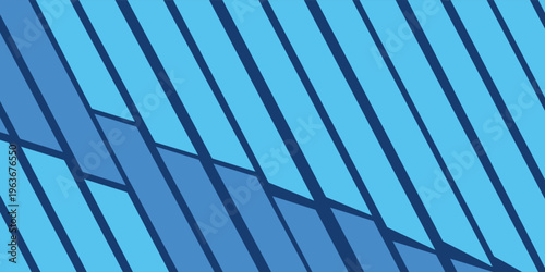 blue and white abstract background with diagonal lines in modern style