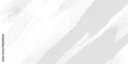 Seamless gray grunge texture with an abstract black and white pattern on a blank paper canvas backdrop for a textured wall or fabric material design