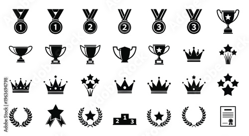 A minimalist digital graphic featuring a dark navy blue rounded square container with thin light border lines, displaying small text labels for file format EPS and a unique asset ID.