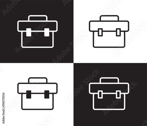 experience icon. Outline and filled experience icon from startup and strategy collection. Thin line and Solid vectors isolated on black, white background. Editable experience symbol