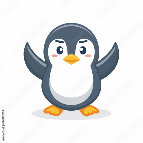 Wütender Pinguin