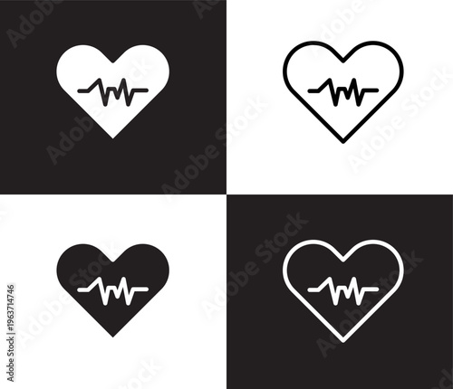 diagnostic icon. Outline and filled diagnostic icon from medical and healthcare collection. Thin line and Solid vectors isolated on black, white background. Editable diagnostic symbol