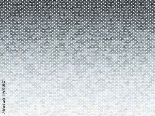 Overlapping Scale Pattern Bold Geometric Repeat Wallpaper