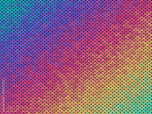 Mermaid Scales Fantasy Vibrant Oceanic Background Template