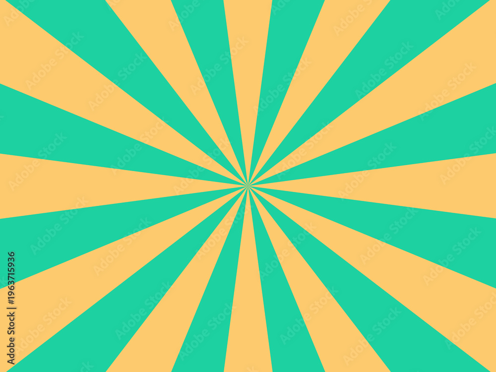 Obraz premium Comic Book Rays Pop Art Burst Dynamic Vector Design