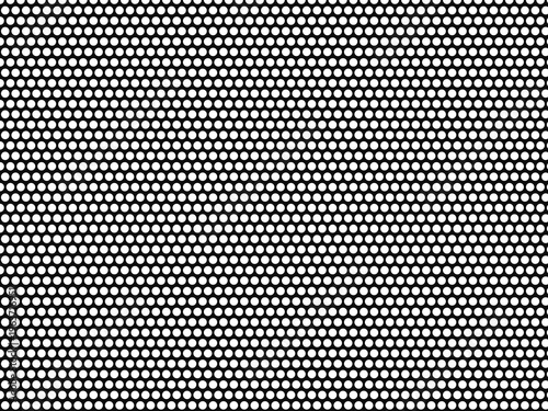 Bold Polka Dots Seamless Repeat Vintage Texture Design