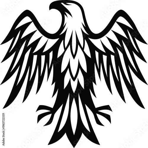 1245 haast s eagle massive raptor talons extended line art vector illustration on transparent background