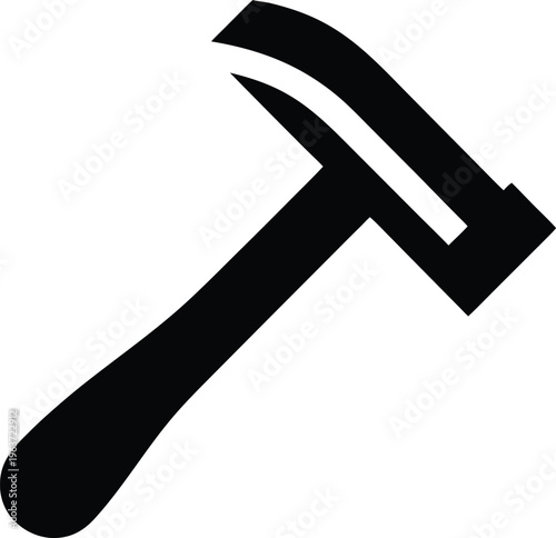 1155 cooper s adze curved blade for shaping barrel line art vector illustration on transparent background