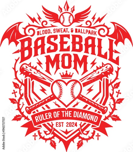Baseball Mom SVG, baseball mom design, baseball shirt SVG, baseball mom png, baseball mom vector, cricut cut file, baseball mom clipart, t shirt design, print ready vector