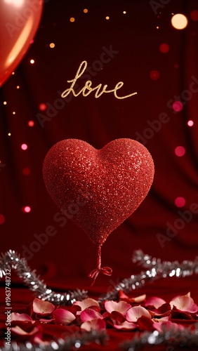 Sparkling Valentine's Heart