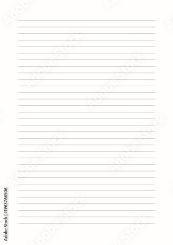 A4 Blank Horizontal Lined Paper Sheet, Line color is black, Line Spacing is 8mm, Line width is 0.5 pixels, white Background with yellow graph pattern