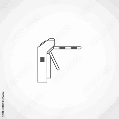 Access control barrier for secure entry and exit management in various settings, like parking or building entrances