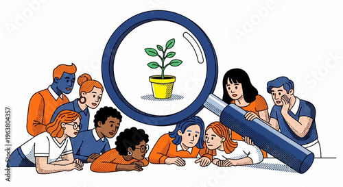 Strategic business team performing meticulous growth analysis and due diligence for sustainable investment opportunities