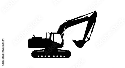 Heavy duty excavator machine equipment.