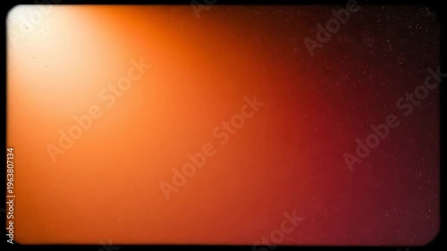 Abstract Warm Gradient Motion Across an Atmospheric Color Field with Dusty Film Like Texture