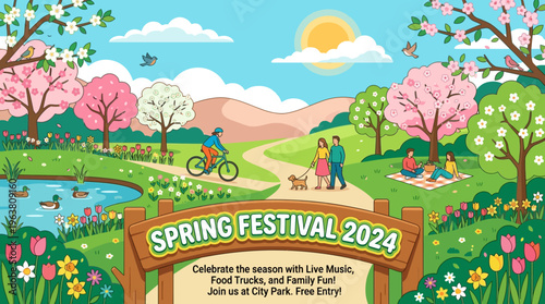 Spring Festival 2024 A Vibrant Community Celebration