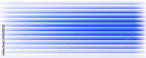 Abstract vertical blue light bar pattern background with glowing cyan center, creating a vibrant digital sound wave or equalizer effect, isolated on