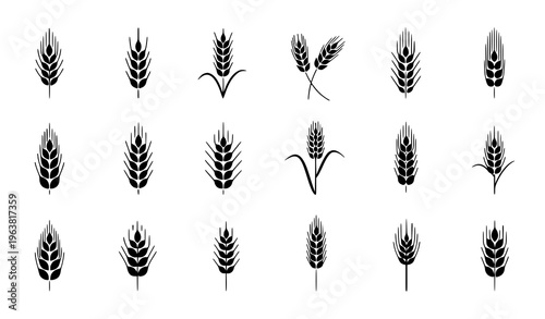 Car Steering Wheel Icon Set Featuring Multiple Automotive Wheel Designs, Driving Controls, and Vehicle Interior Symbols for Transport and Dashboard Interface Design