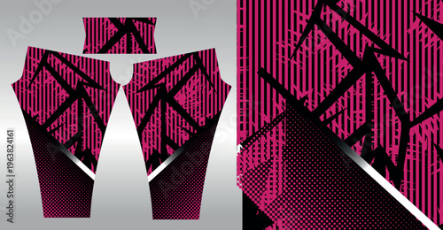 Abstract background style for sports leggings