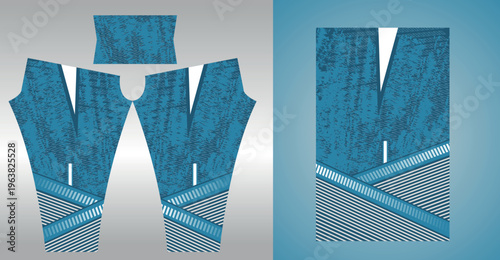 Abstract background style for sports leggings