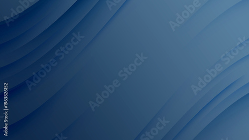 Photos Abstract Blue Gradient Background with Elegant Curved Layers and Soft Shadows fo