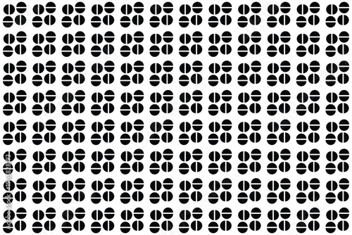 Circle Shapes and Designs Black Colors Geometric Pattern Abstract Background Geometric Background