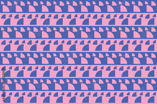 Circle Shapes and Designs Pink Colors Geometric Pattern Abstract Background Geometric Background