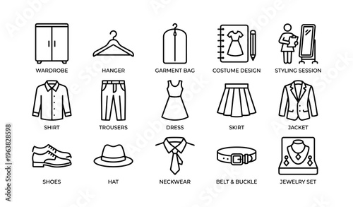 Fashion icons collection: wardrobe, styling, and accessories essentials