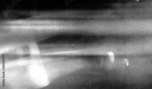 Vintage distressed old photo light leaks, film grain, dust and scratches transparent texture overlay with vignette border. Dirty gritty grunge analog retro effect background with copy space.