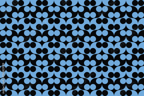 Blue Colors Geometric Pattern Abstract Background Geometric Background Circle Shapes and Designs 