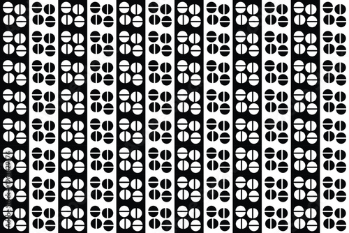 Circle Shapes and Designs Black Colors Geometric Pattern Abstract Background Geometric Background